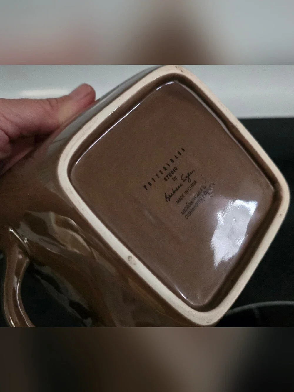 Pottery Barn guc brown